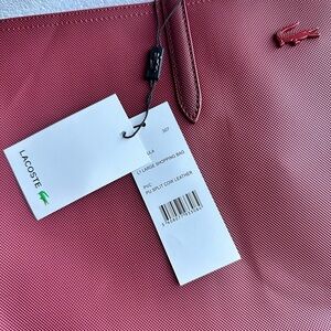 Lacoste Pink Tote Bag
